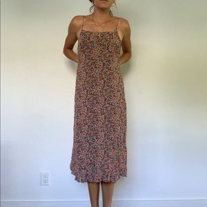 SOLD - VINTAGE - midi summer dress